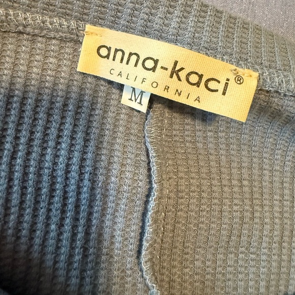 Anna-kaci California Blue Women's Blouse - Picture 8 of 8